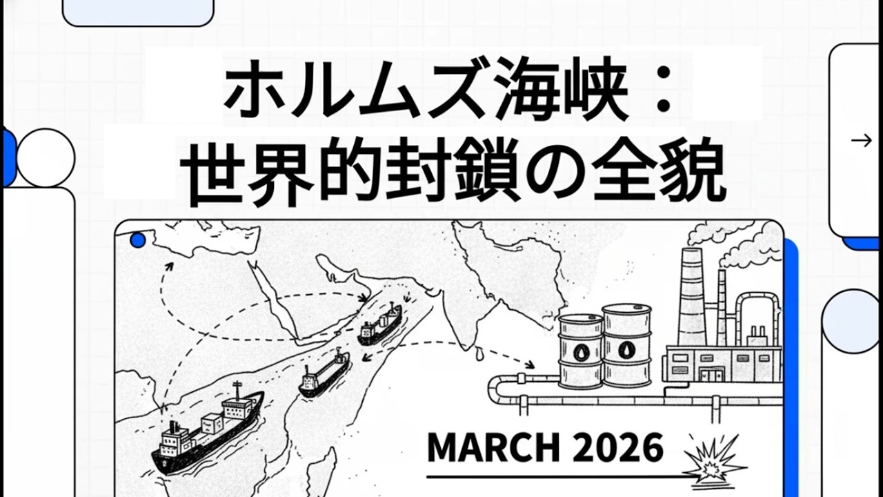 ホルムズ海峡封鎖下の代替石油輸送ルートとコスト    実態は「事実上の完全封鎖」——四つの代替手段、賄える量の限界、日本着の現実的なコスト試算