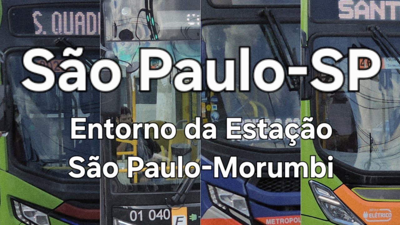 São Paulo-SP - Entorno da estação São Paulo-Morumbi