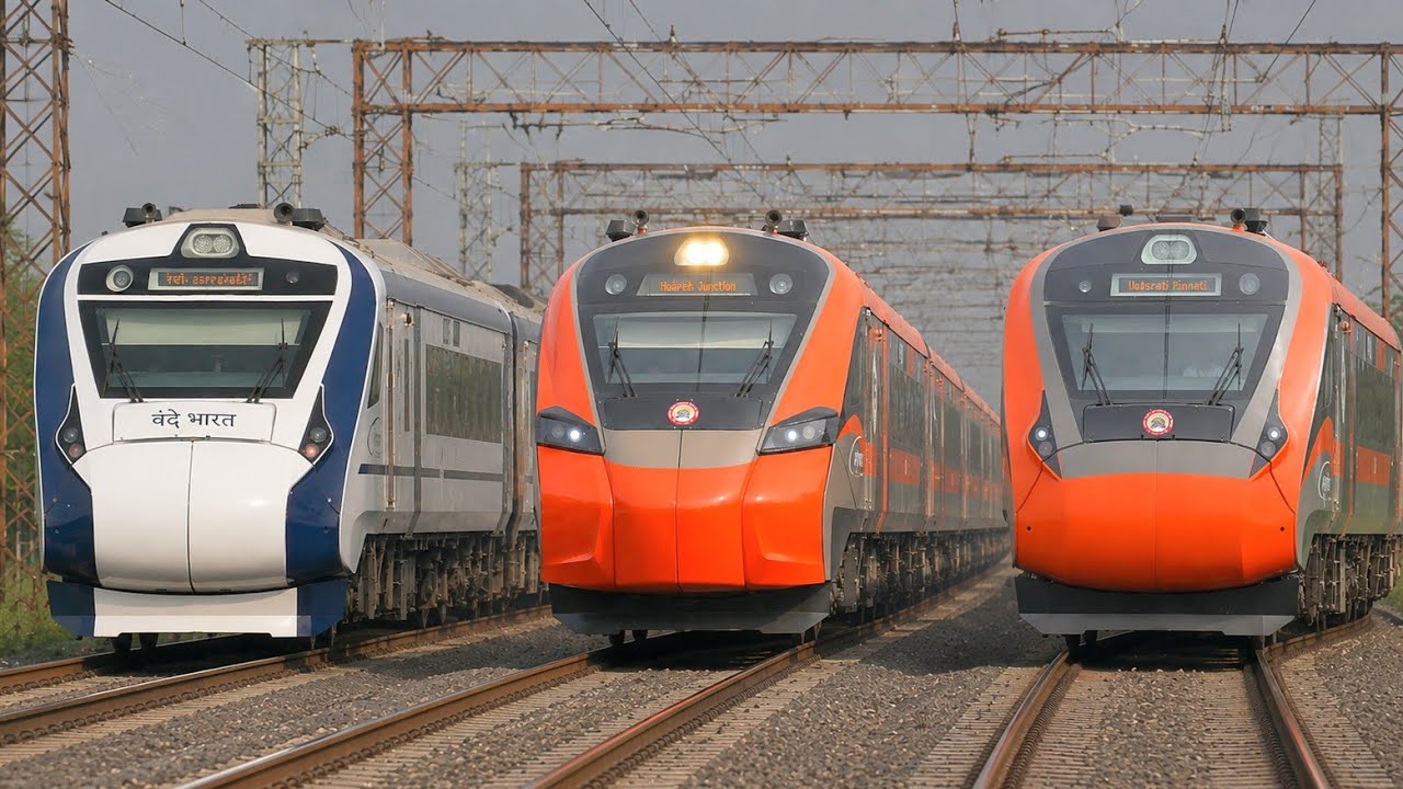 All 8 VANDE BHARAT Trains from Howrah Jn | Sleeper Vande Bharat v/S 20 Coach Vande Bharat Exp