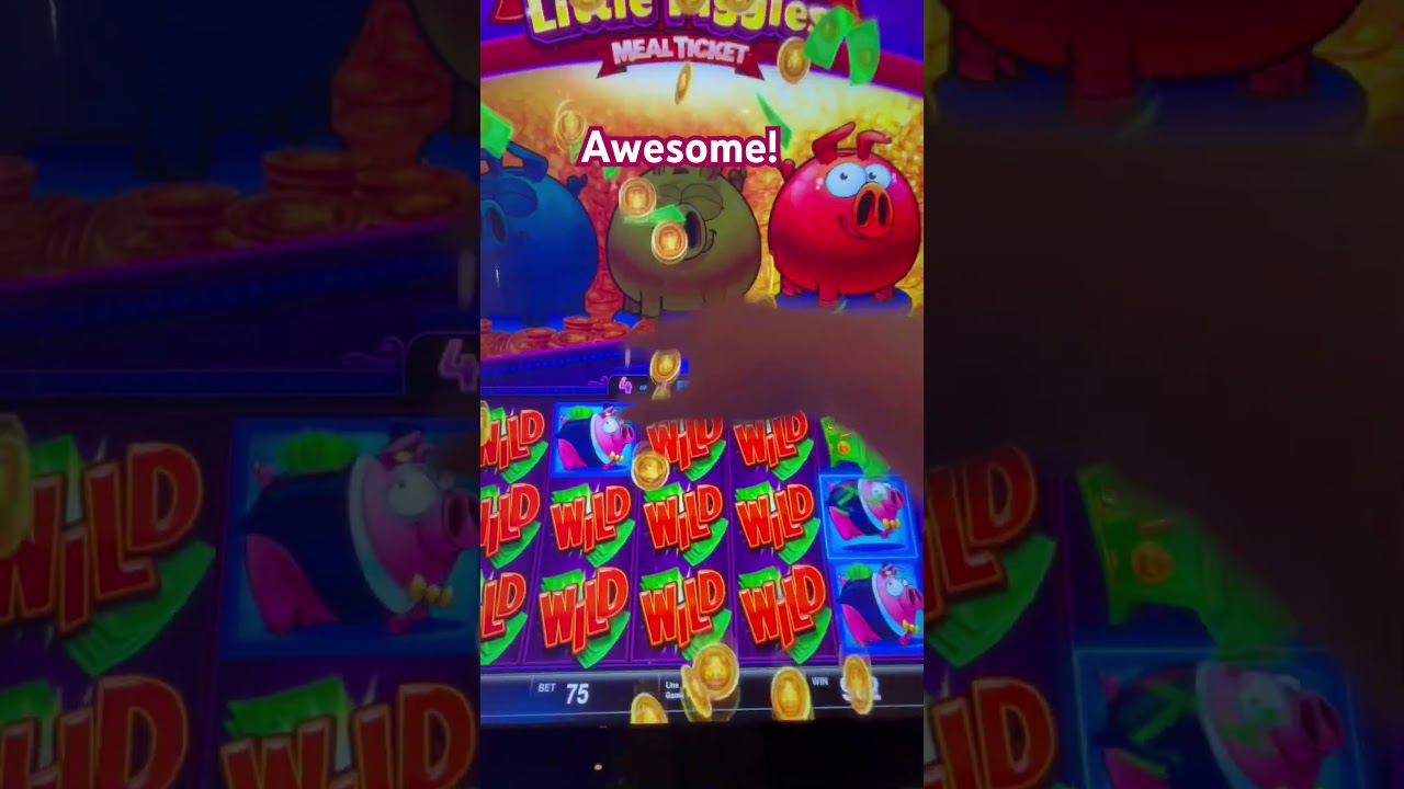Great win on rich little piggies #entertainment #slot #casino #fun #onetime #gambling