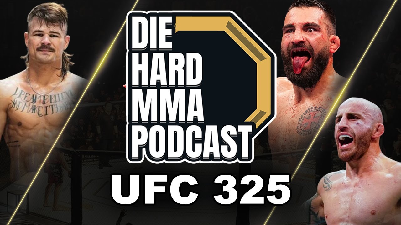 UFC 325 Alexander Volkanovski vs Diego Lopes 2 | The Die Hard MMA Podcast