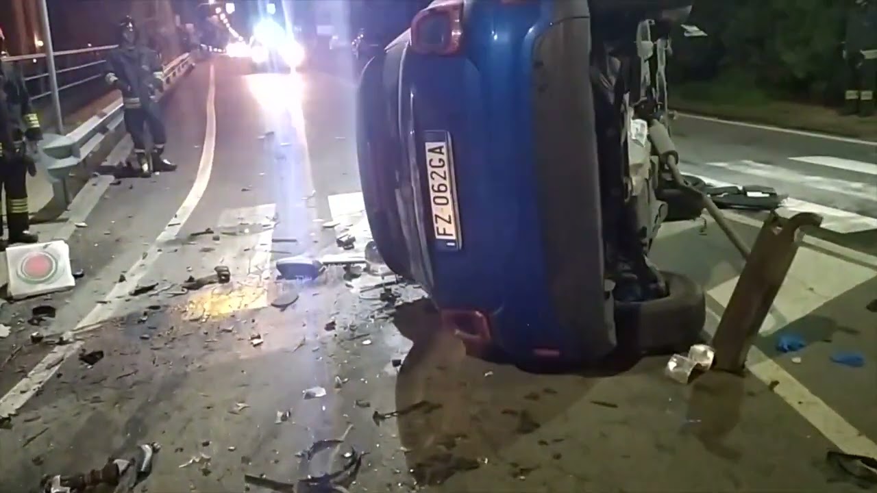 Incidente a Sarre: le immagini delle telecamere e sul luogo