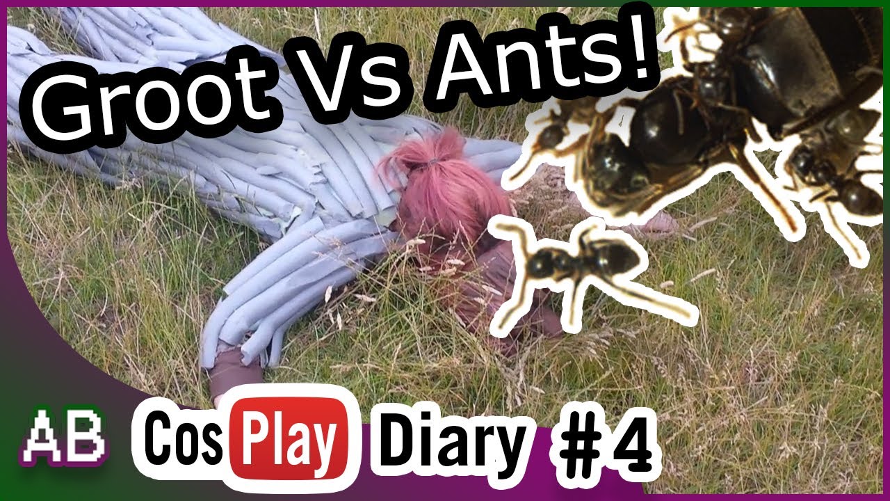 Groot Vs the Ants! - Cosplay Bullet Journal 04 - Groot, Mercy and Catching Queen Ant Tutorials