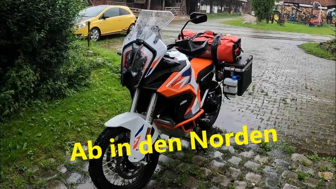 Ab in den Urlaub, mit dem Motorrad ans Nordkapp