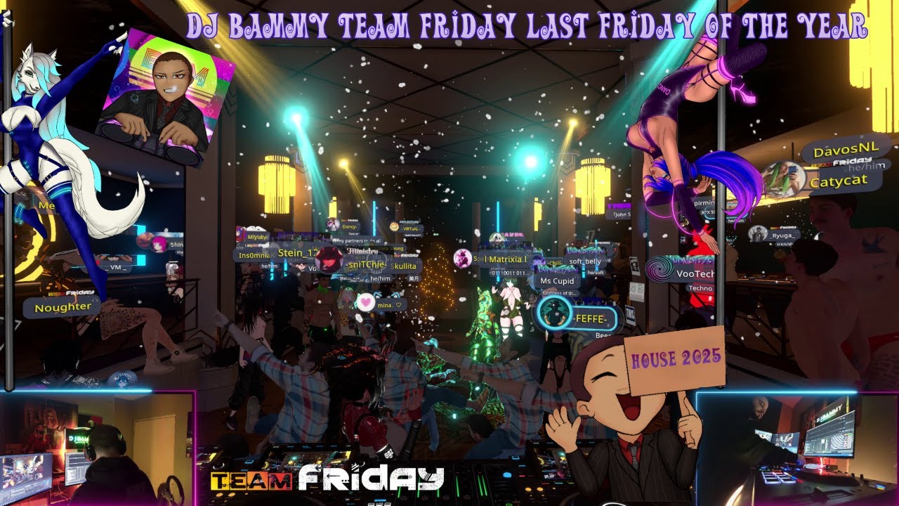 DJ BAMMY: TEAM FRIDAY Last Friday of the Year (House Music 2025)