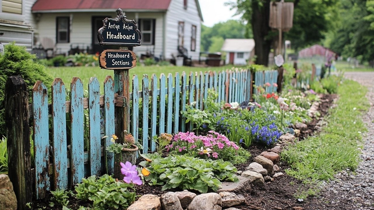 11 Brilliant Upcycled Farmhouse Garden Fence Ideas | Rustic, Chic & Totally Budget-Friendly!
