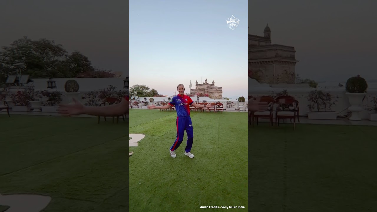DELHI CAPITALS || CHANNA MEREYA x SRK SIGNATURE POSE FT. MEG LANNING