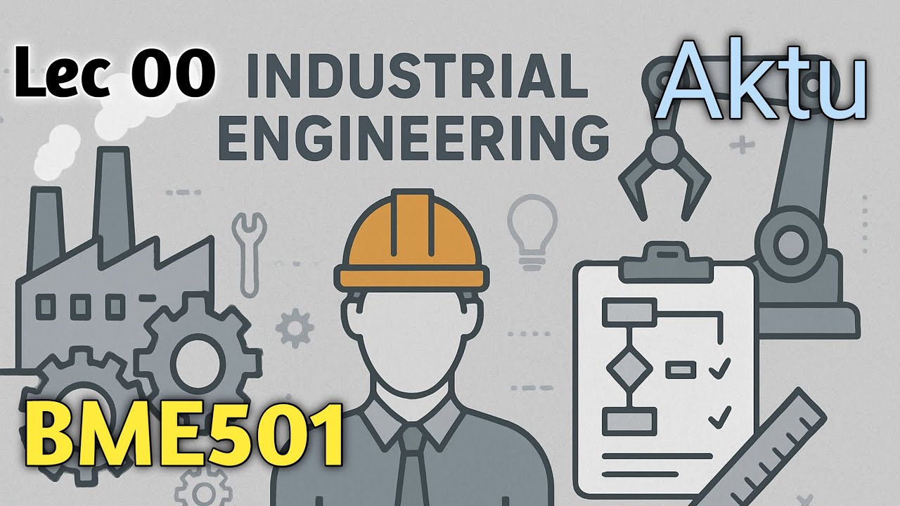 Aktu Industrial engineering BME503 | all Units | industrial engineering btech 5th sem