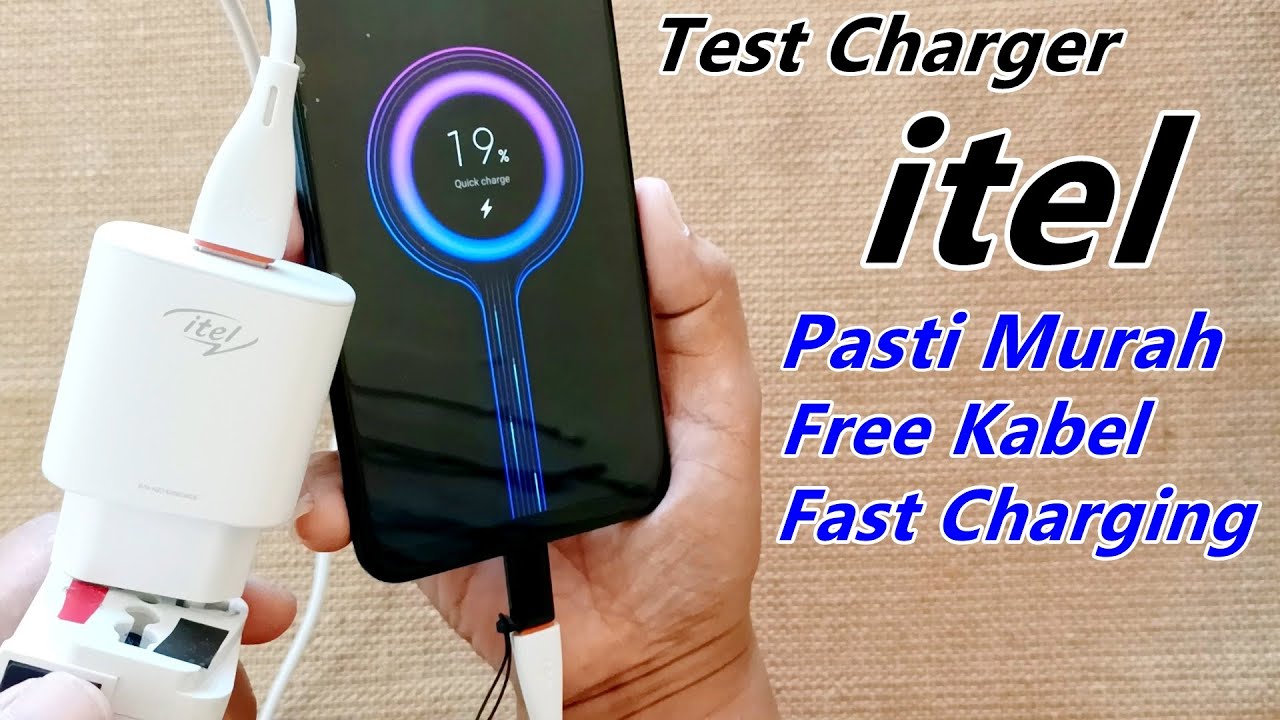 Test Adapter Quick Charge Termurah Itel ICW-182EM Fast Charging 2A