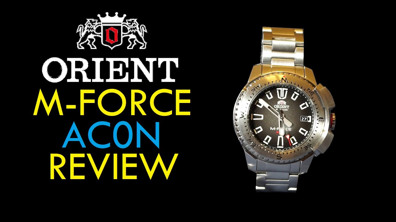 *REVIEW* Orient M-Force AC0N RA-AC0N01B10B Automatic Survival Watch