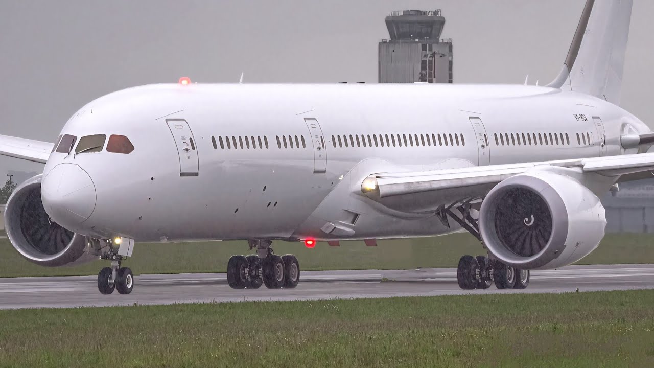 LAST FLIGHT ! Before getting scrapped?? after only 16 hours of flight time VIP Boeing 787-9 I VP-BDA