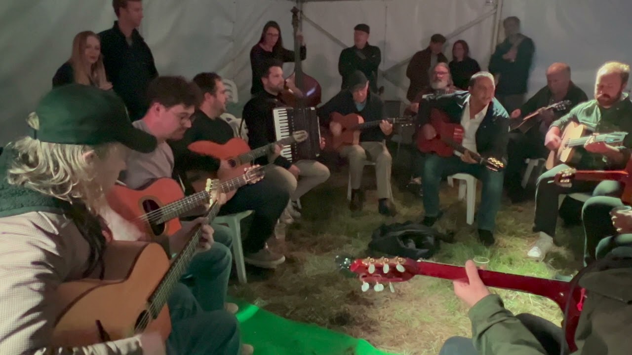 Django in the Bay jam session on the Camping 2024  Stochelo Rosenberg Paulus Schafer Jonny Kerry
