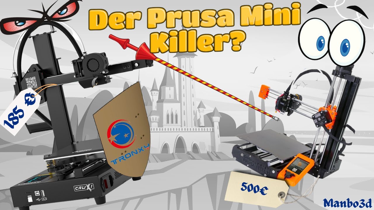 Der CRUX 1 von Tronxy - Mini 3D Drucker mit maxi Power