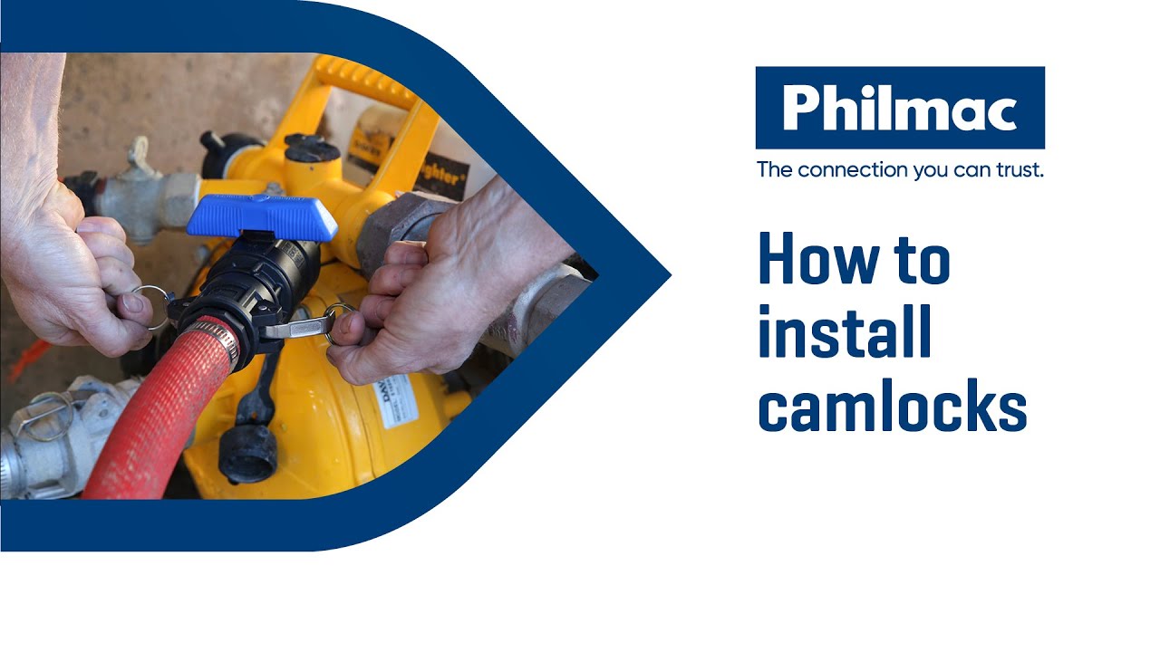 How to install Philmac Camlocks