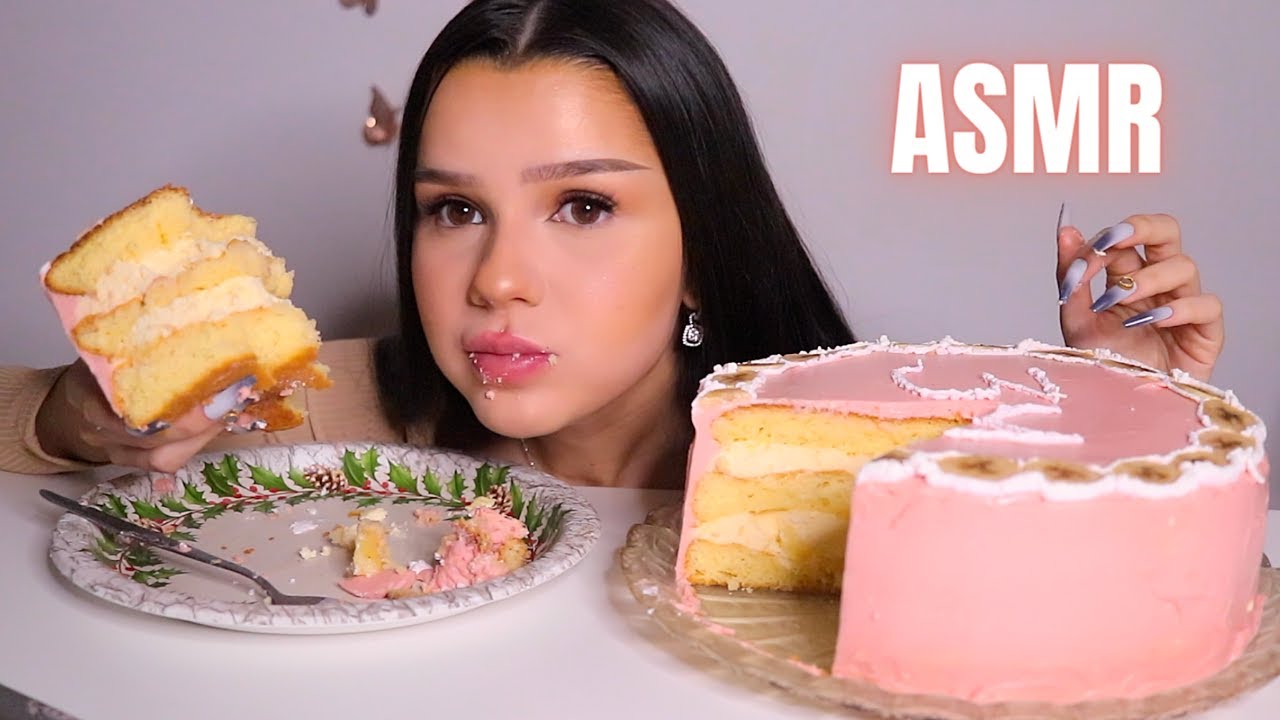 ASMR COMIENDO TARTA