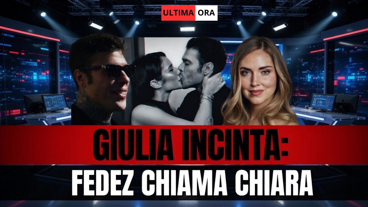 GIULIA INCINTA FEDEZ GELA CHIARA FERRAGNI COSÌ..