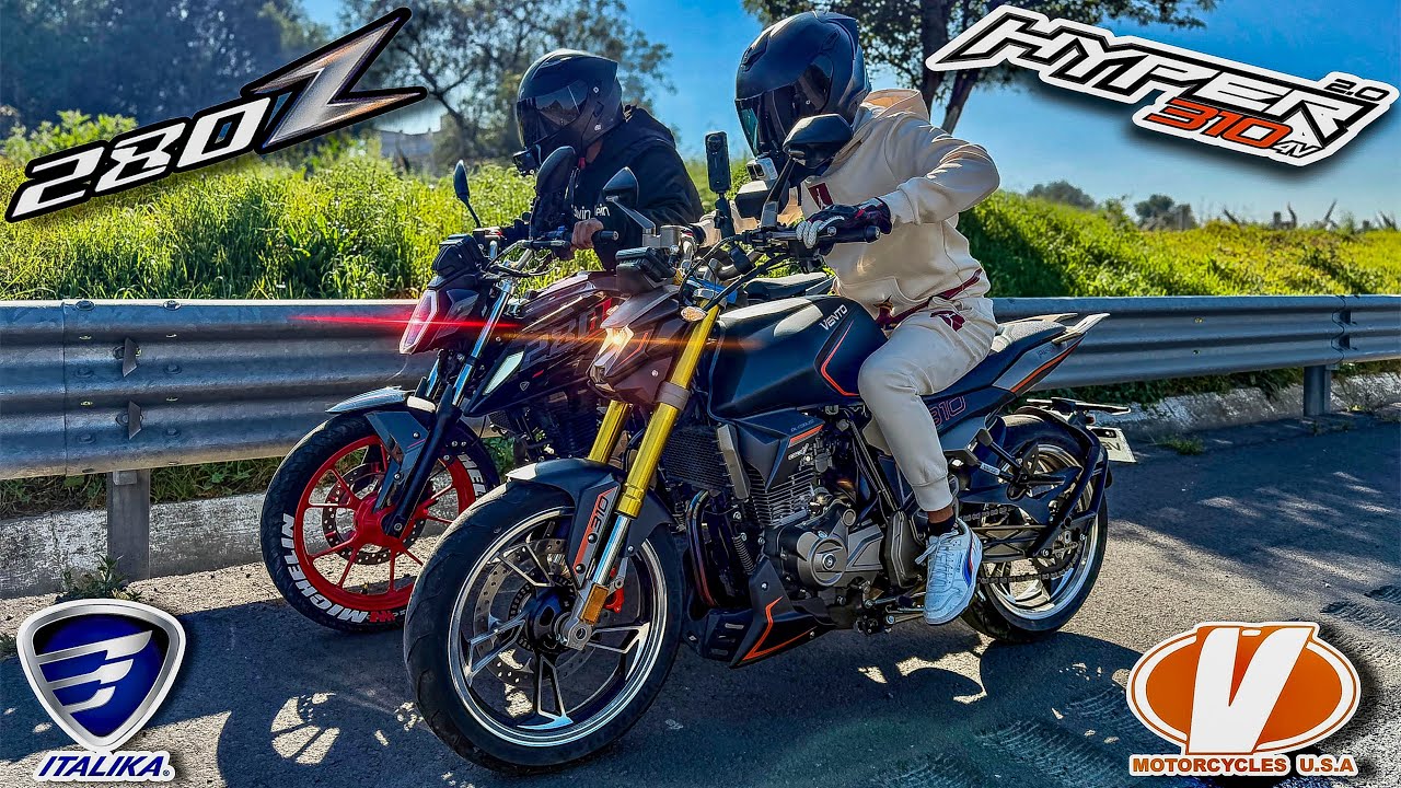 Vento Hyper 310 vs Italika 280Z🔥|Carrera|¡La Destrozooooo!😳😱🤯