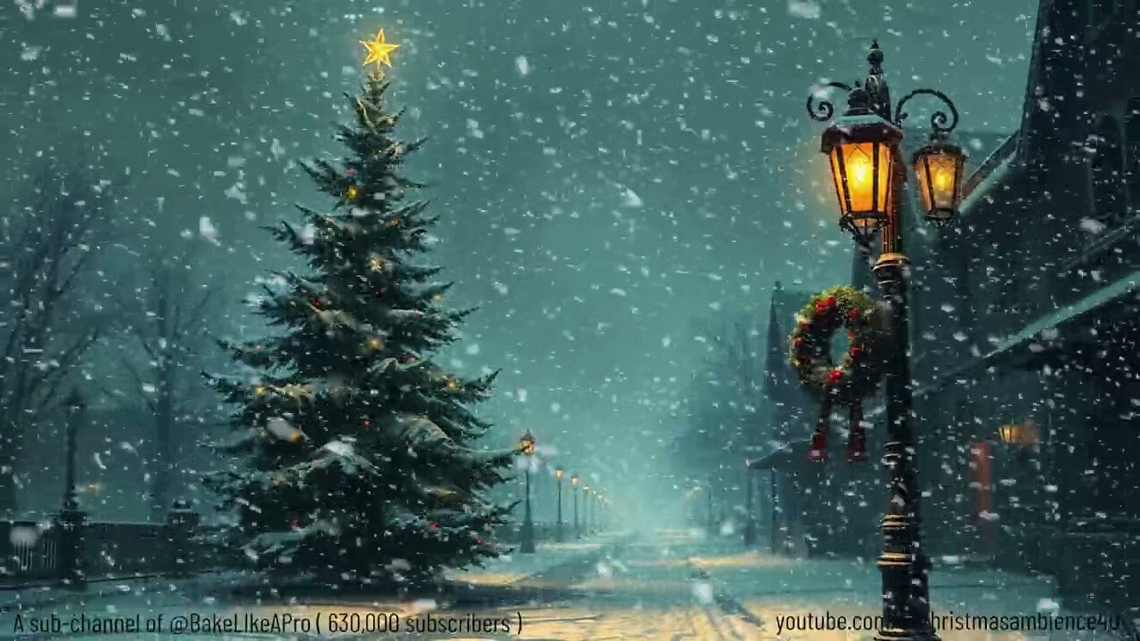 ❄️A Vintage Christmas Scene ❄️ ASMR ❄️ Relaxing Ambience ❄️