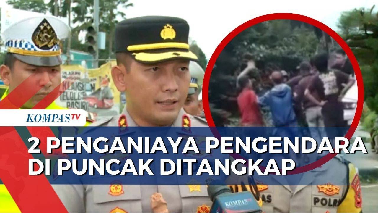 Polisi Tangkap 2 Pelaku Penganiayaan Pengendara di Puncak Bogor