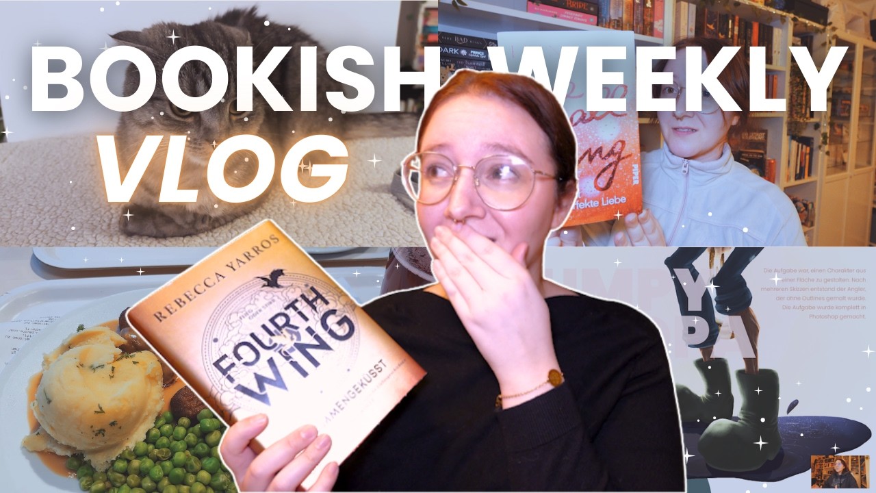 Bookish Weekly Vlog mit Kunst, Baby und einer neuen Anschaffung 🥹 | realer Alltag einer Studentin ✨