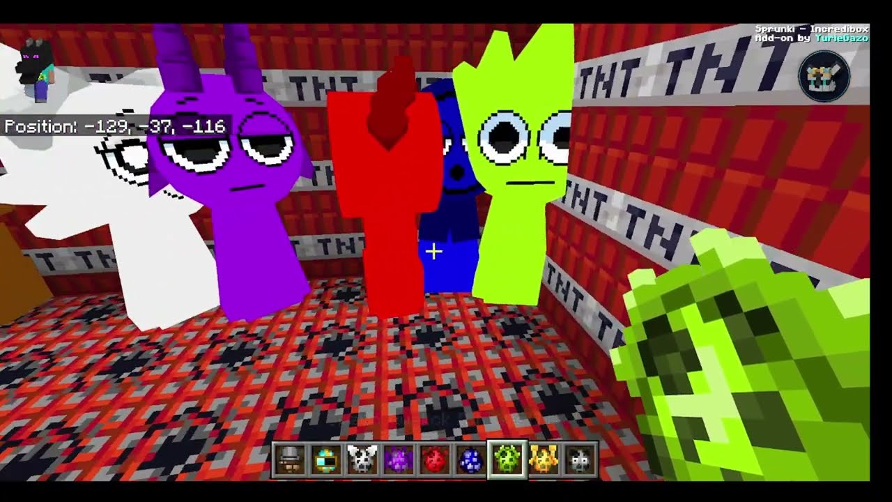 Sprunki in Maincraft😈🔥