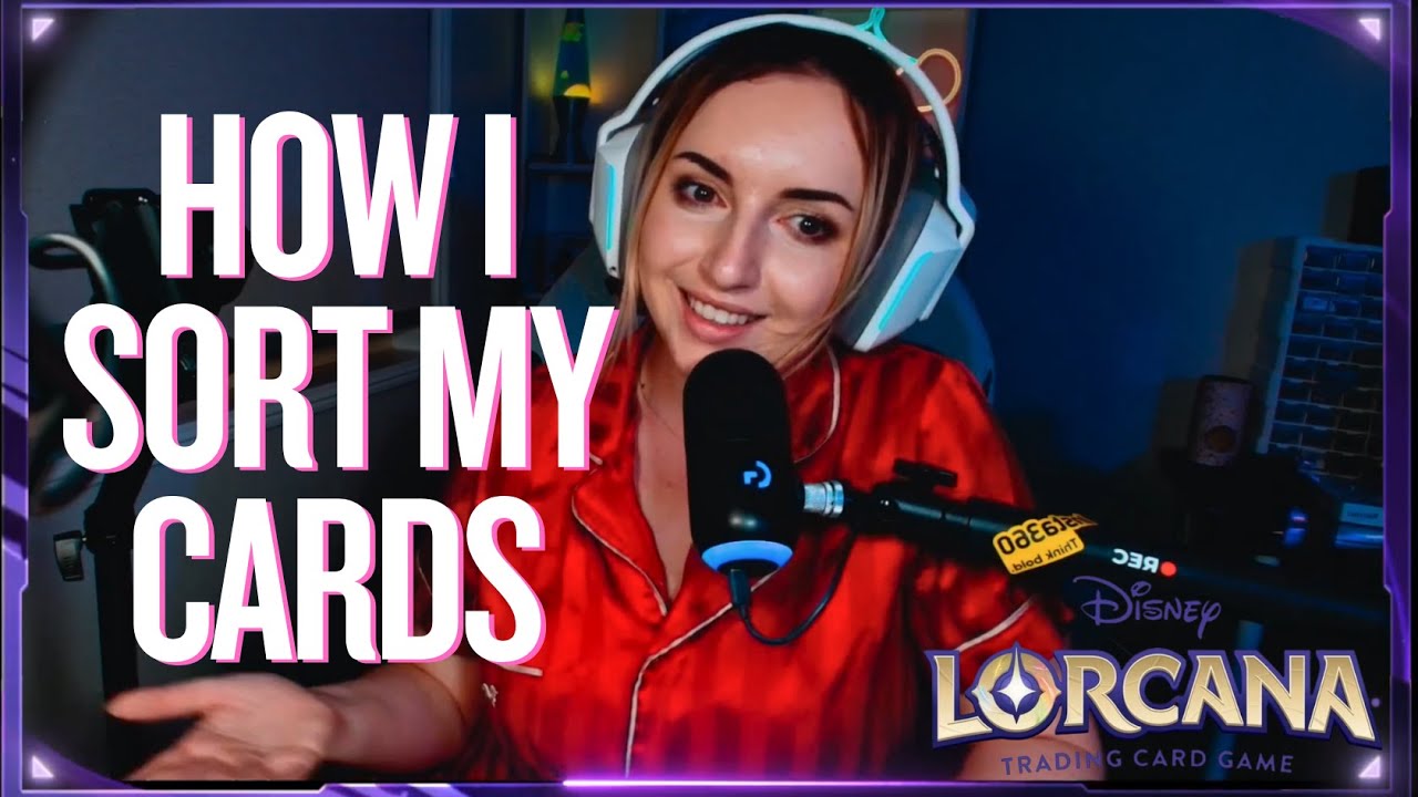 the BEST way to sort your cards | Lorcana: Whispers In The Well