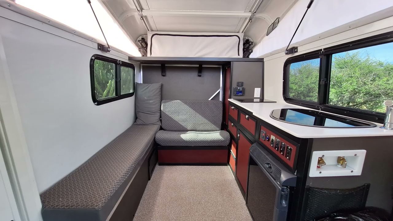 A tour of the Land Rover Defender 130 Camper, rugged and reliable, and built to explore any terrain.