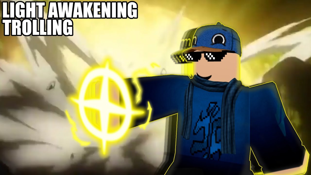 Blox Fruits - Light Awakening Trolling