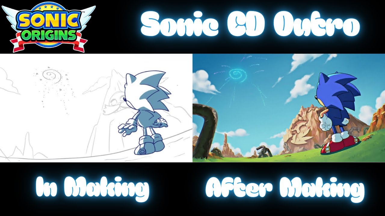SONIC ORIGINS: Завершающие ролики Sonic CD (официальное видео) - Официальный канал плюшевых игруш...