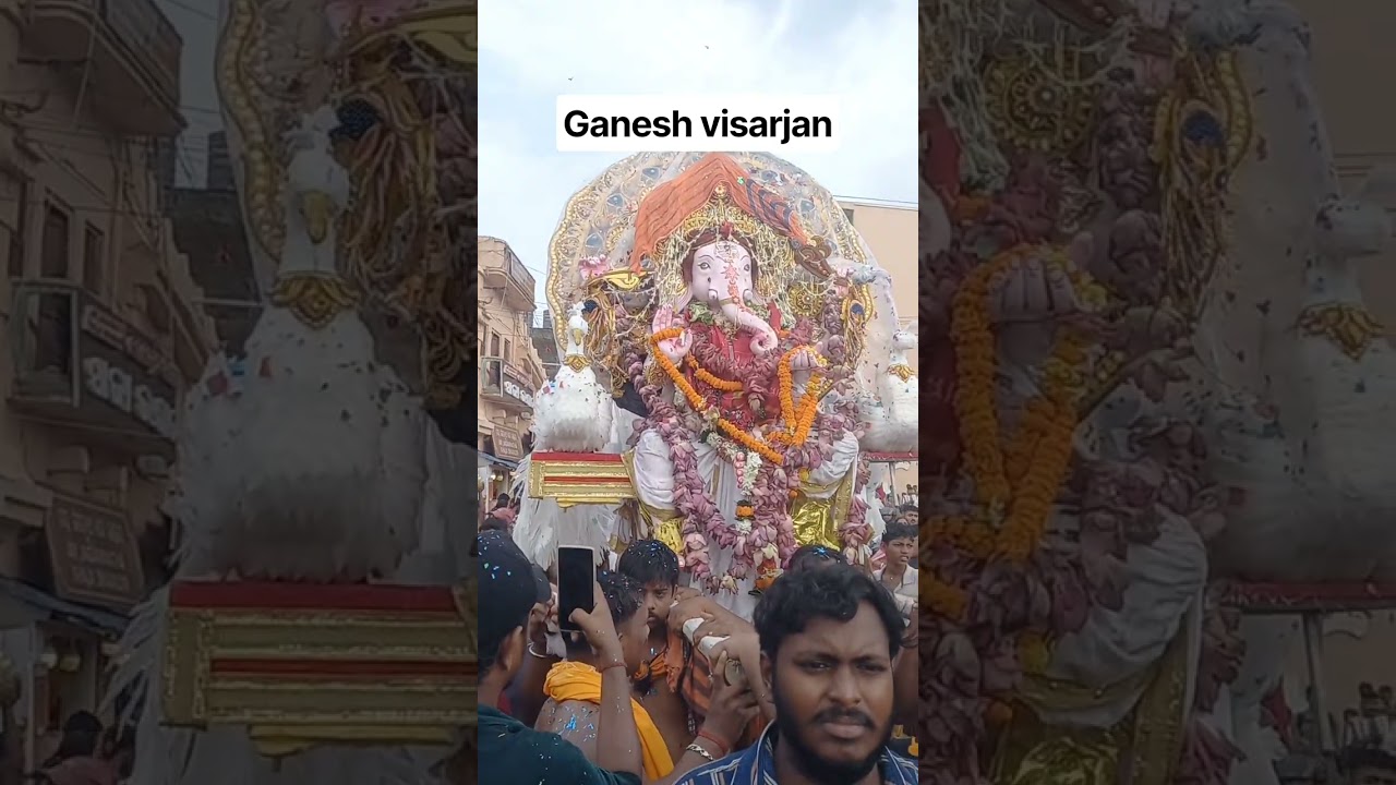Ganpati visarjan🙏🏼🙏🏼 #ganeshchaturthi #ganpati #visarjan #puri #srimandir #viralshorts