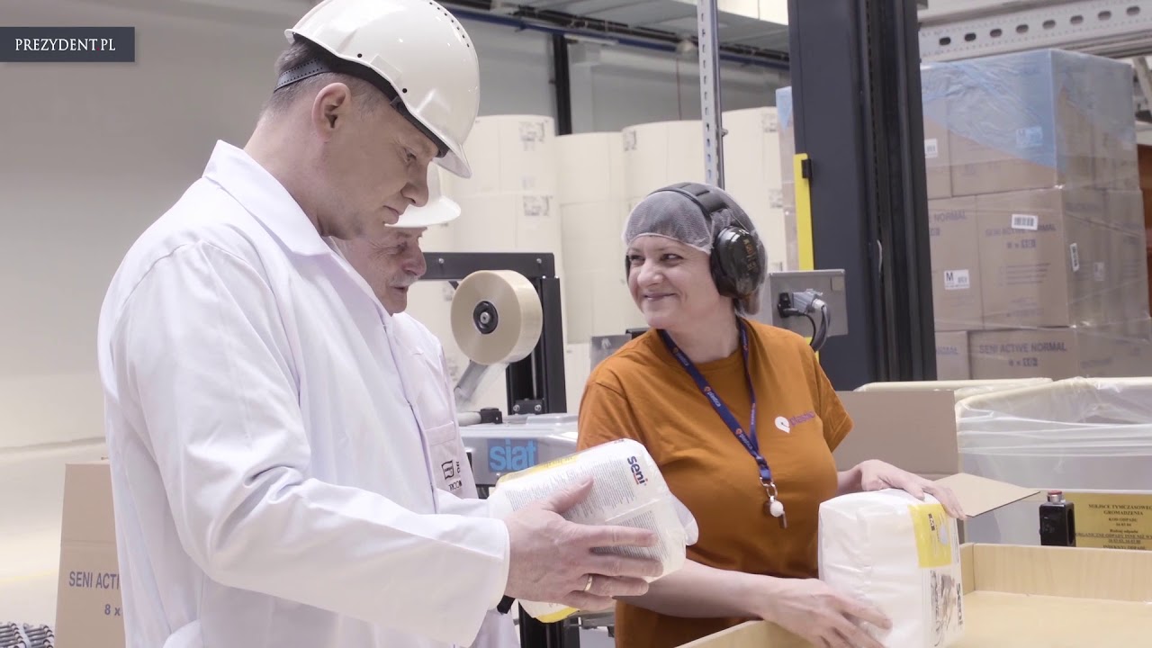 Prezydent Andrzej Duda odwiedził przedsiębiorstwo Plastica sp. w Kowalewie Pomorskim