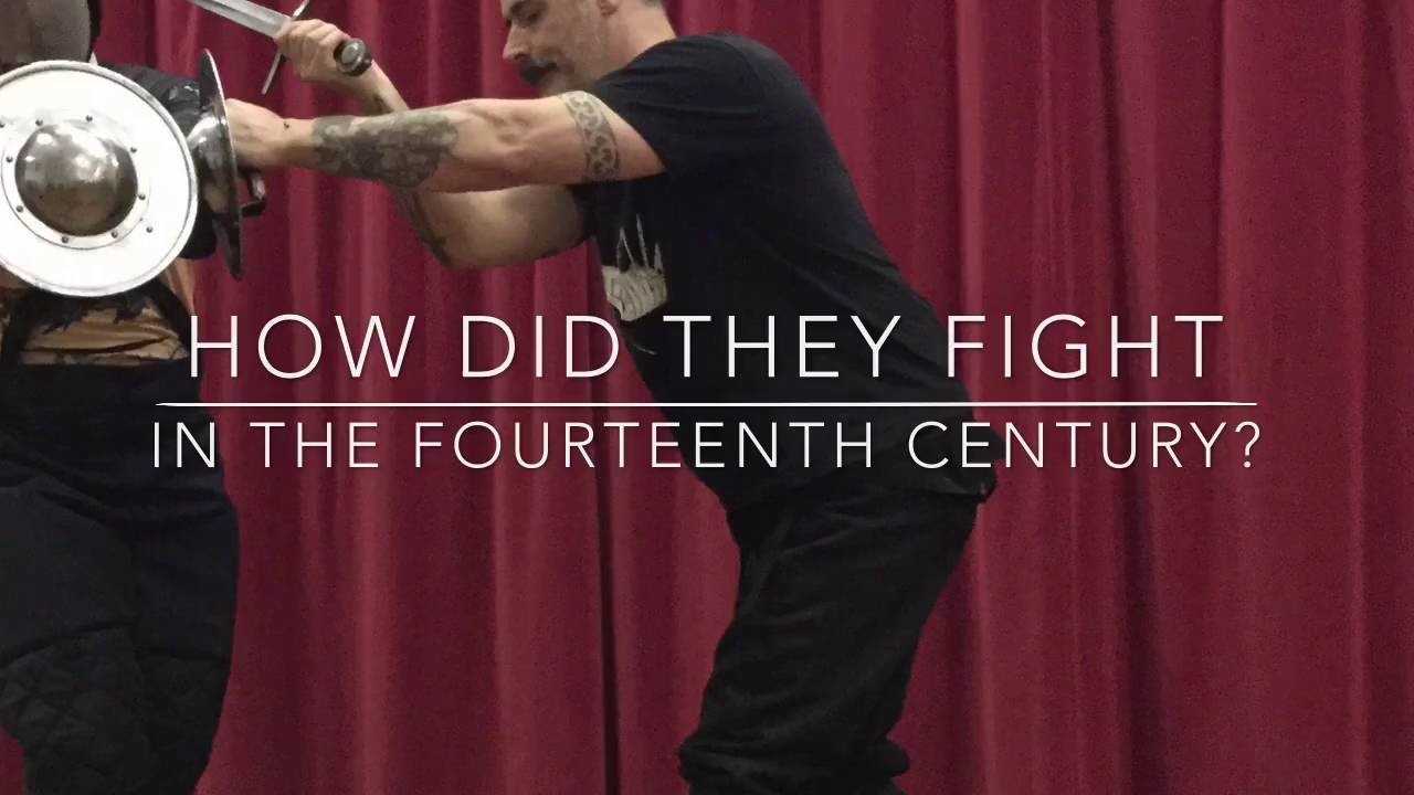 How did they fight in the 14th Century? I.33 sword and buckler.