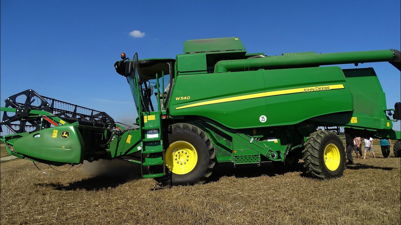 Żniwa 2018 - John Deere W540 WANICKI AGRO Pokazy Polowe