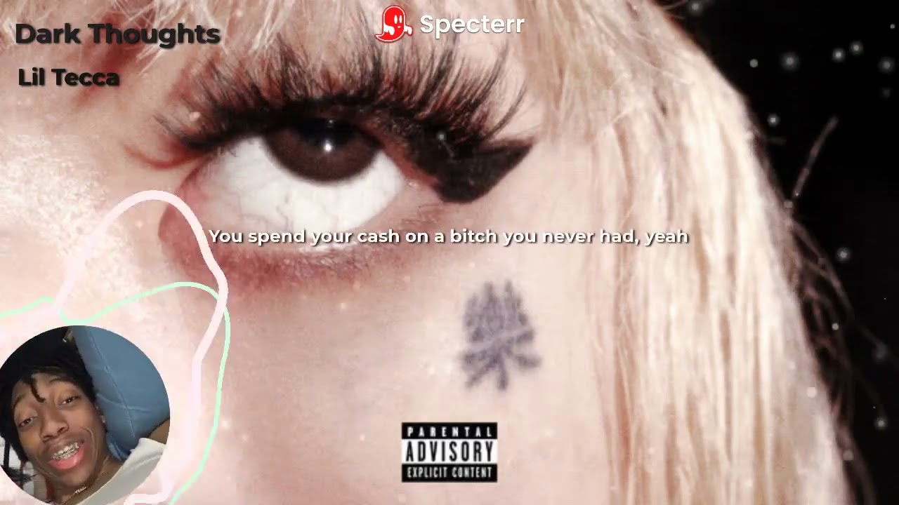 Lil Tecca ~ Dark Thoughts ~ Lyrics/Visualizer