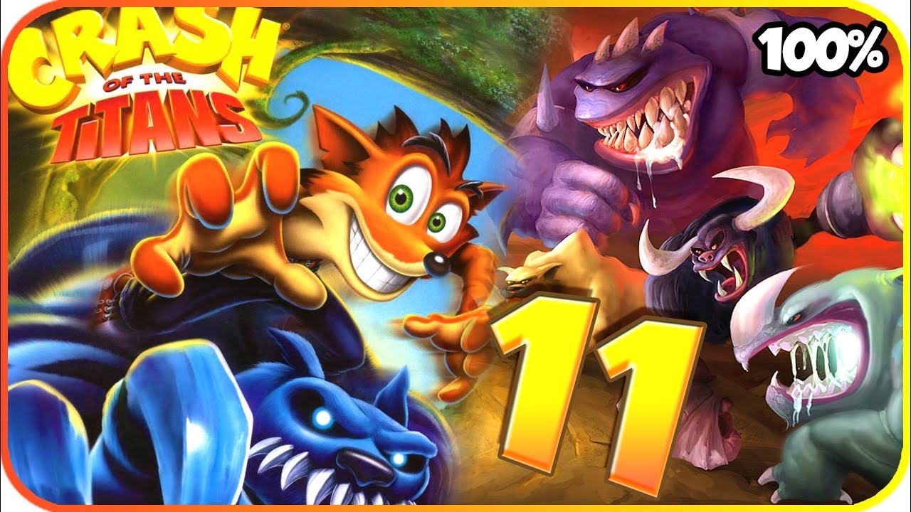 Crash of the Titans Walkthrough Part 11 (X360) 100% Episode 11 • Shock and Awesome