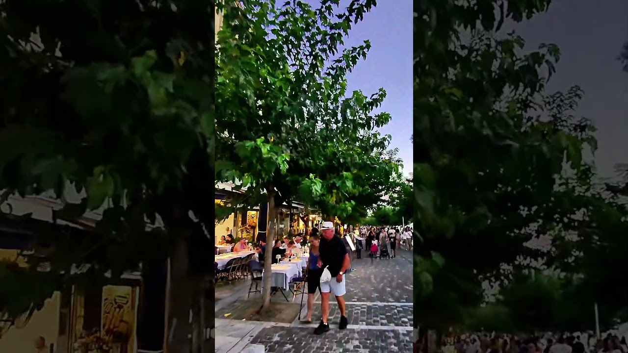 Early evening walk around Acropolis Athens Greece #greece #athinamou #athenswalks #acropolisview