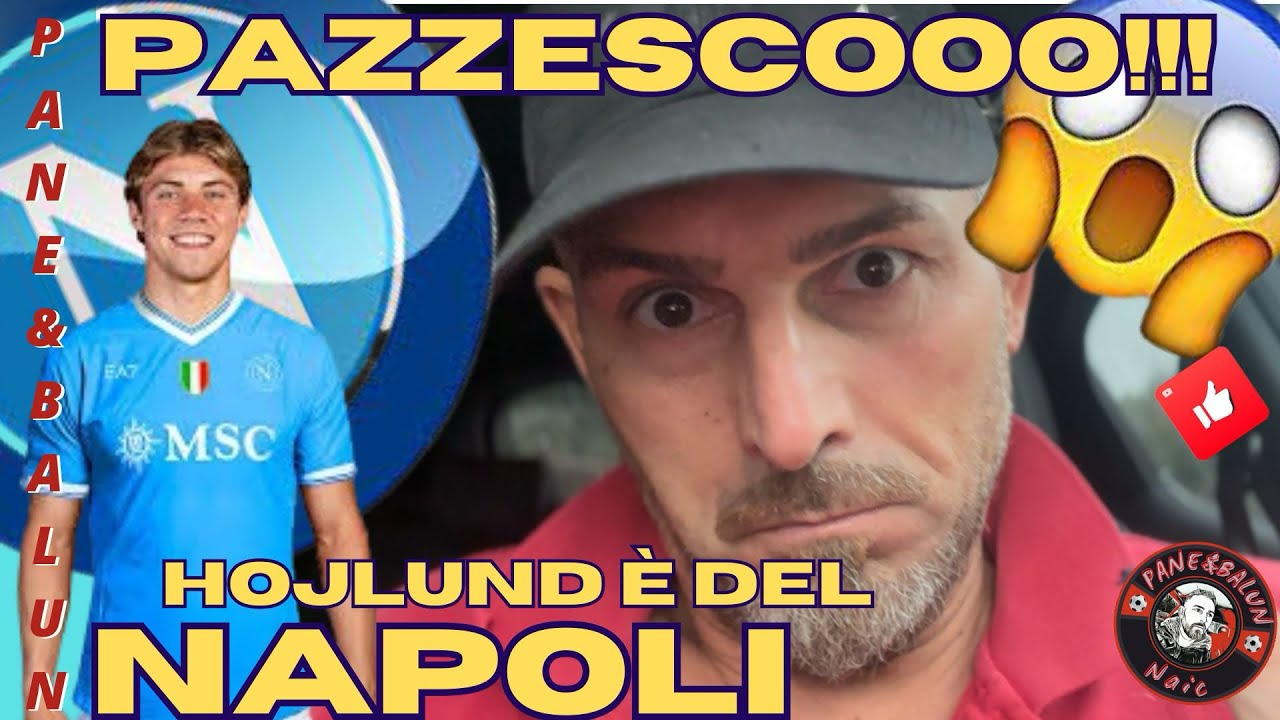 😱PAZZESCOOOO❗❗😱HOJLUND E' DEL NAPOLI❗❗😱SONO SCONVOLTOO❗❗👀VI DICO LA MIA😂BELLI SIETE🔔