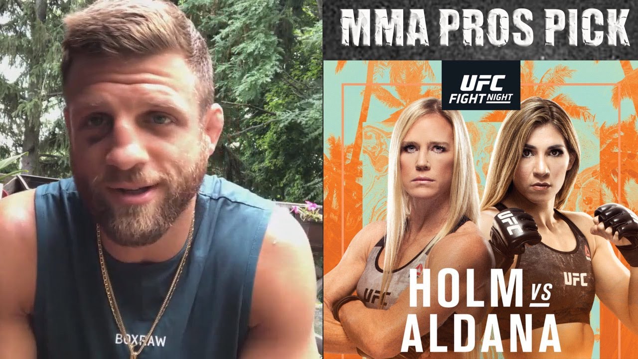 MMA Pros Pick - Holly Holm vs. Irene Aldana I #UFCFightIsland4
