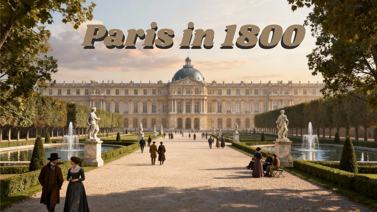Why Paris was not the city of love in the year 1800 and what it was really like