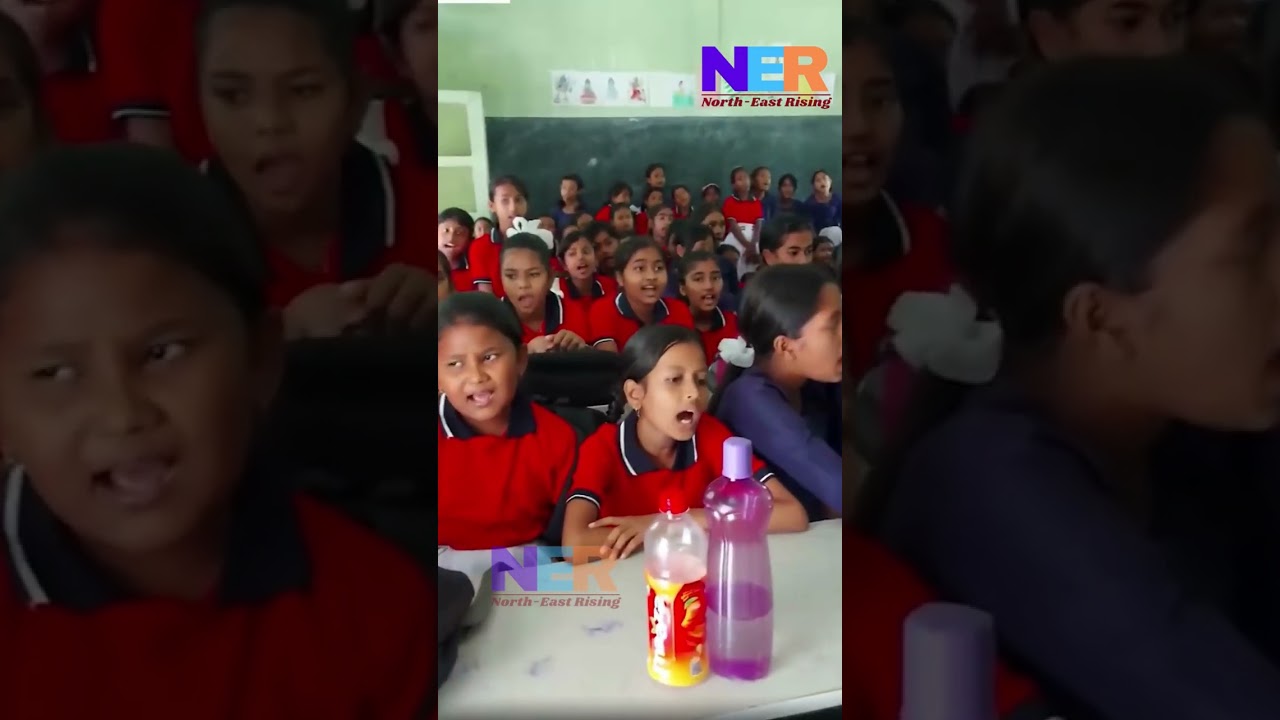 Harmonious Ripples Assam School Students' Viral Singing Video Earns Praise from Education Minister
