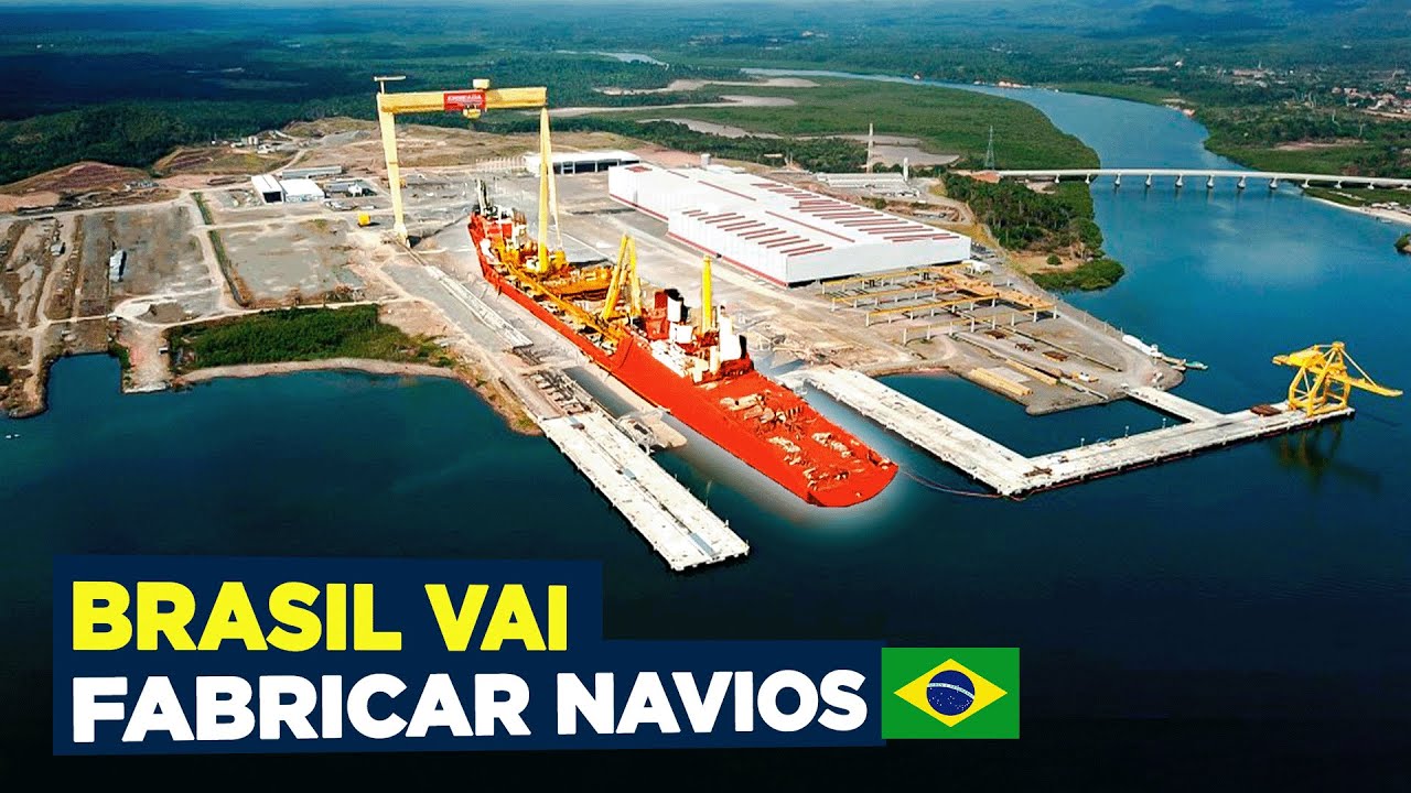 O Insano Estaleiro da Petrobrás para Fabricar Navios no Brasil!