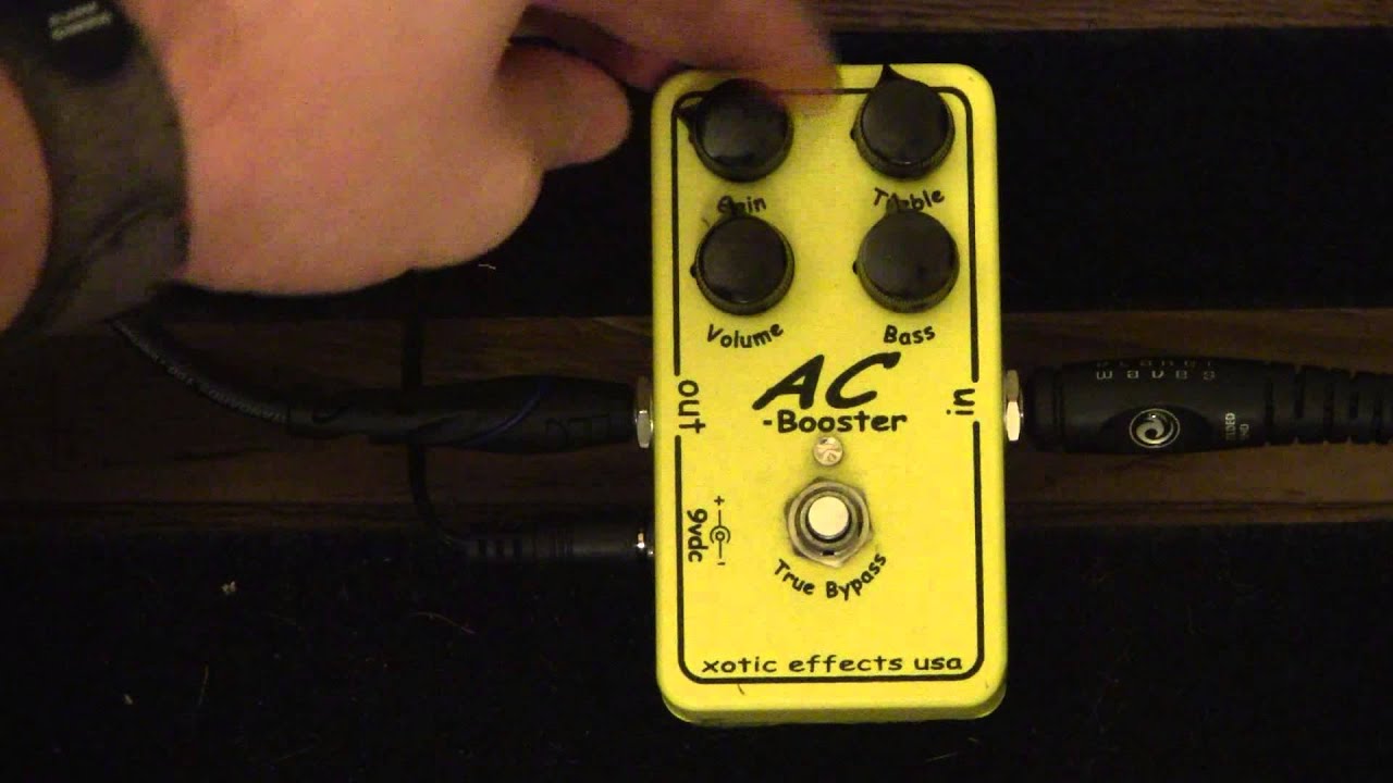 Xotic AC Booster Demo!