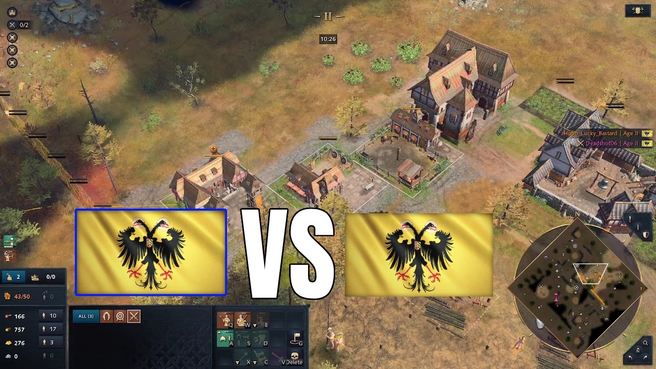 Age of Empire 4  Learning The Basics of HRE in 1v1 Match
