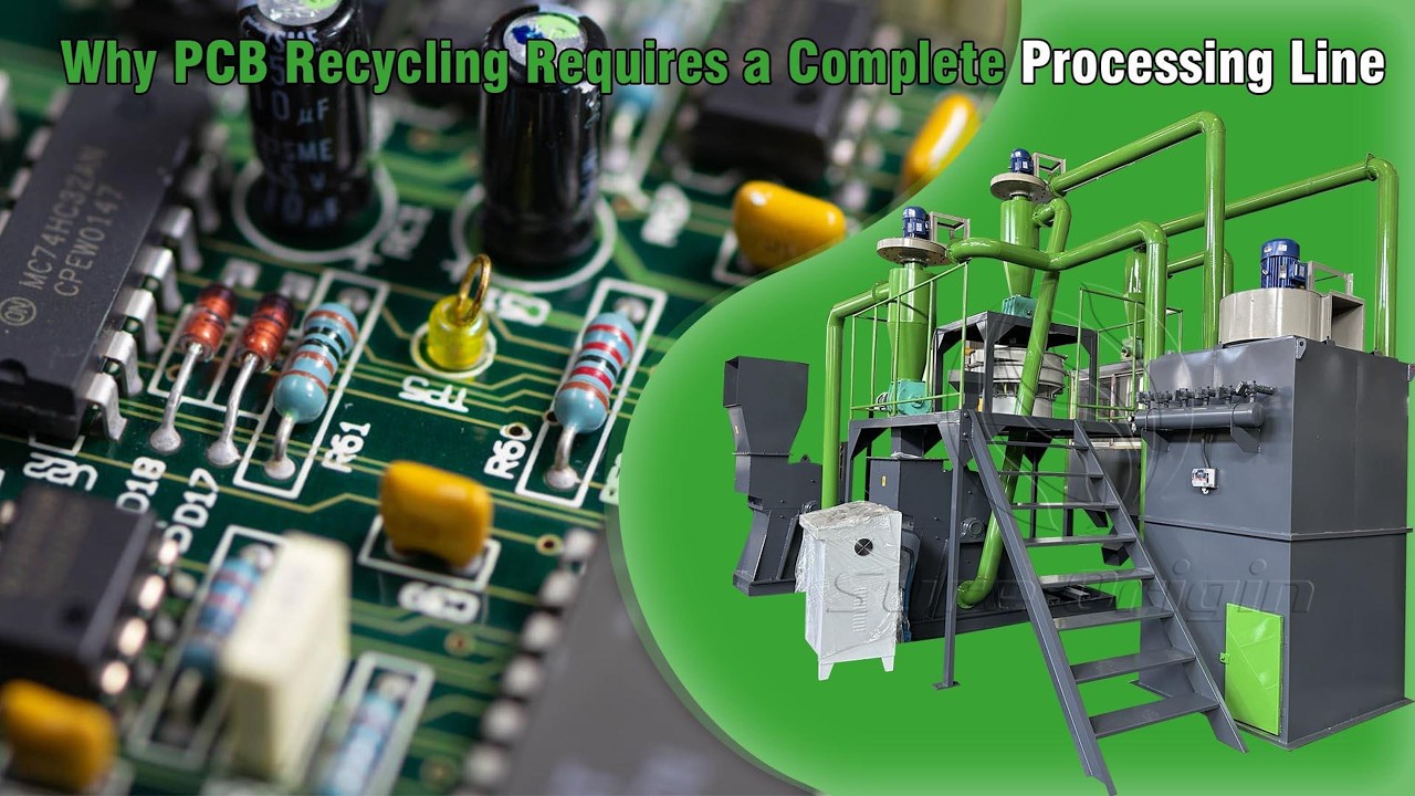 Why PCB Recycling Requires a Complete Processing Line