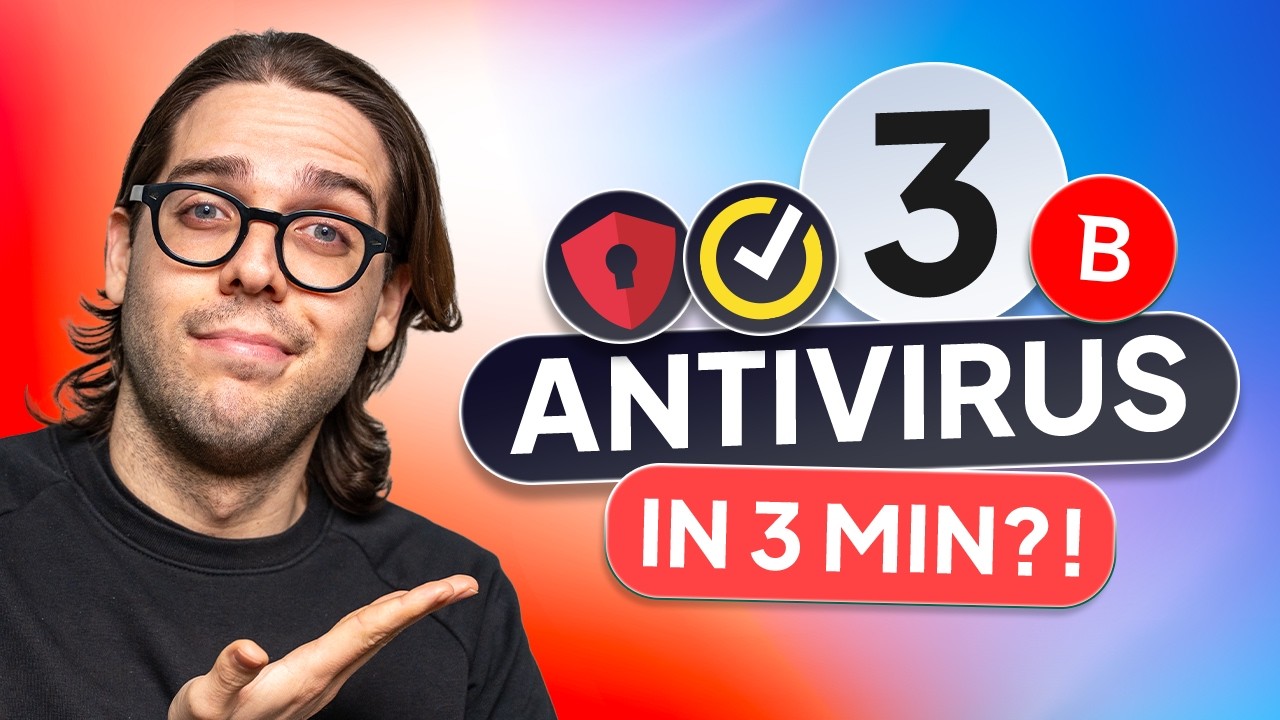 I 3 migliori antivirus in 3 minuti | Confronto aggiornato al 2026!