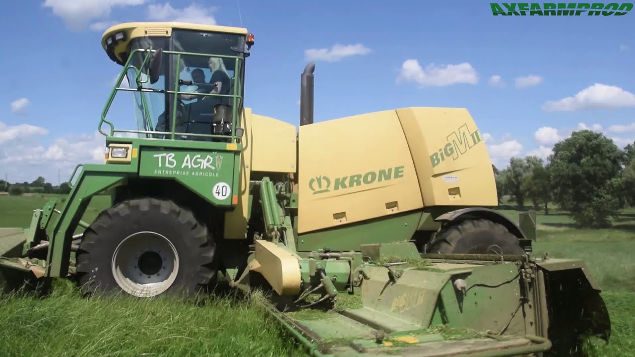 Krone Big M2 - TB Agri au fauchage 2020