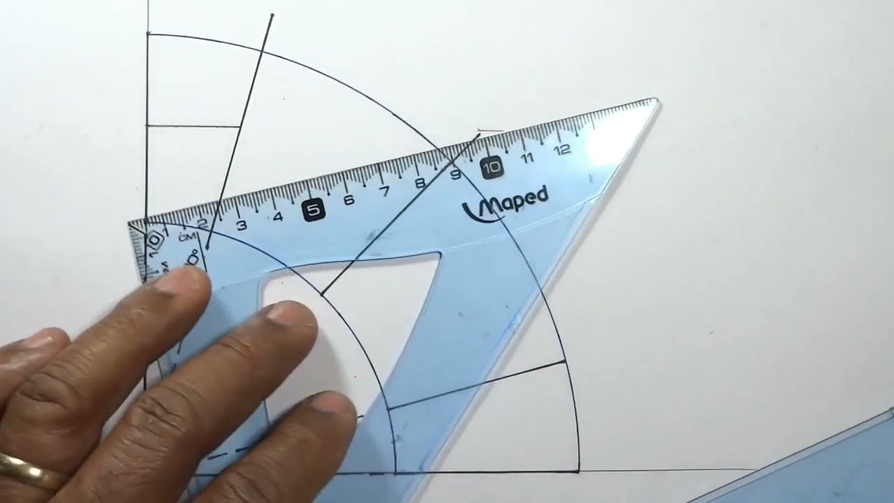 🤔 TRAZADO Y DESARROLLO   Codo 90   GRADOS 4 PIEZAS 👍