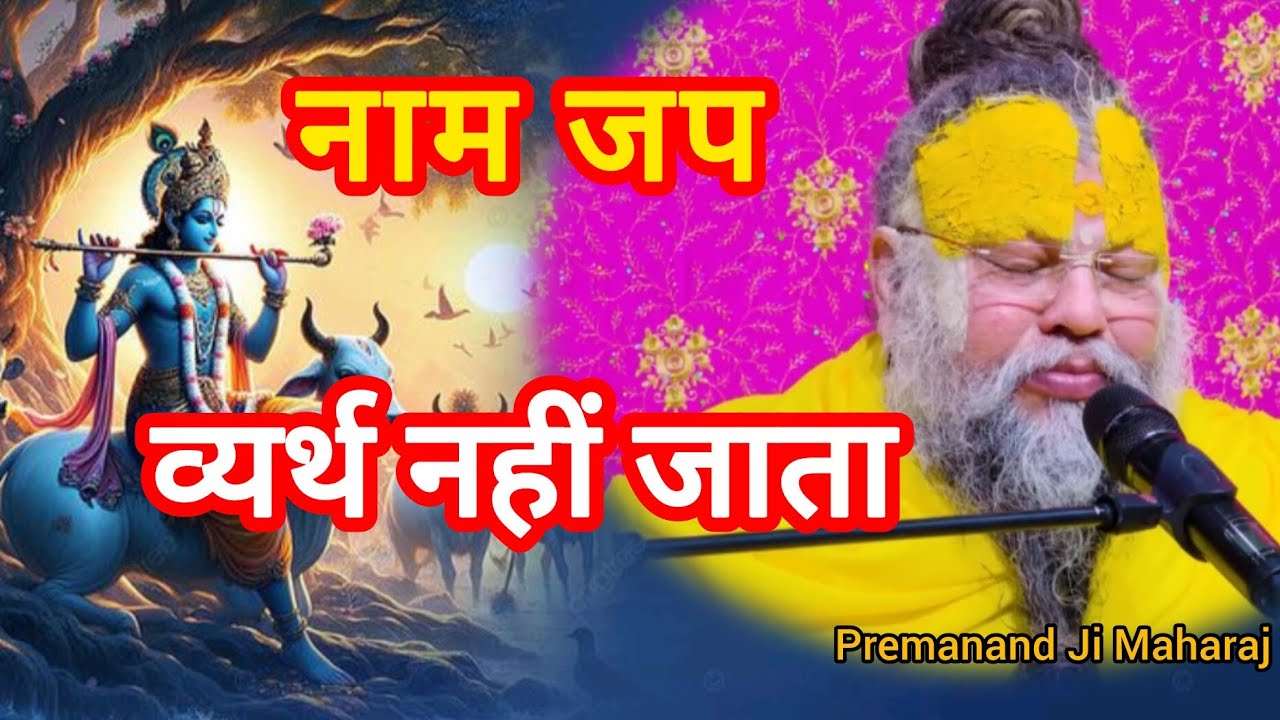चिंता मत करो, नाम जप व्यर्थ नहीं जाएगा | Shri Hit Premanand Ji Maharaj Pravachan