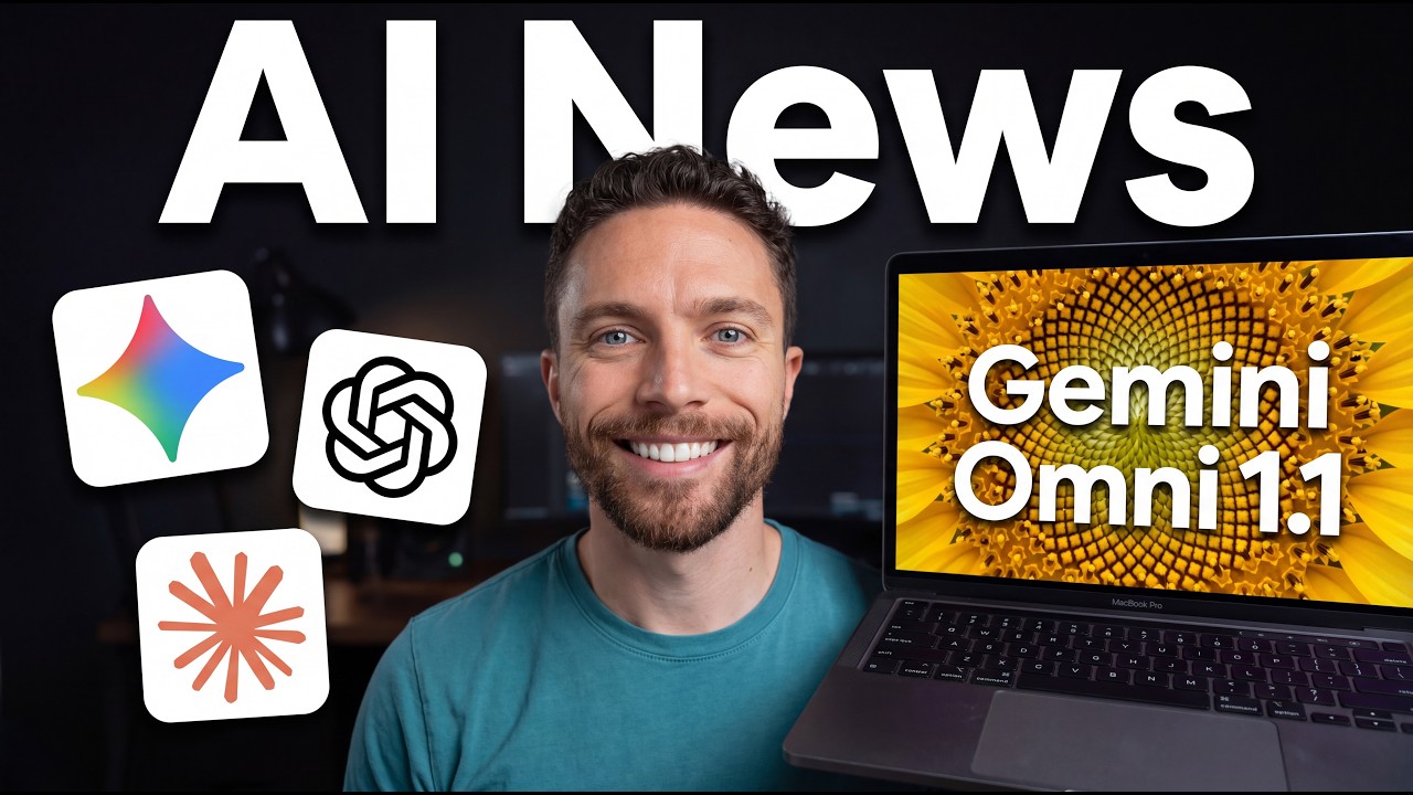 AI News: Omni 1.1, Claude Cowork Browser, Agentic Gemini Live, ChatGPT Stickers & More!
