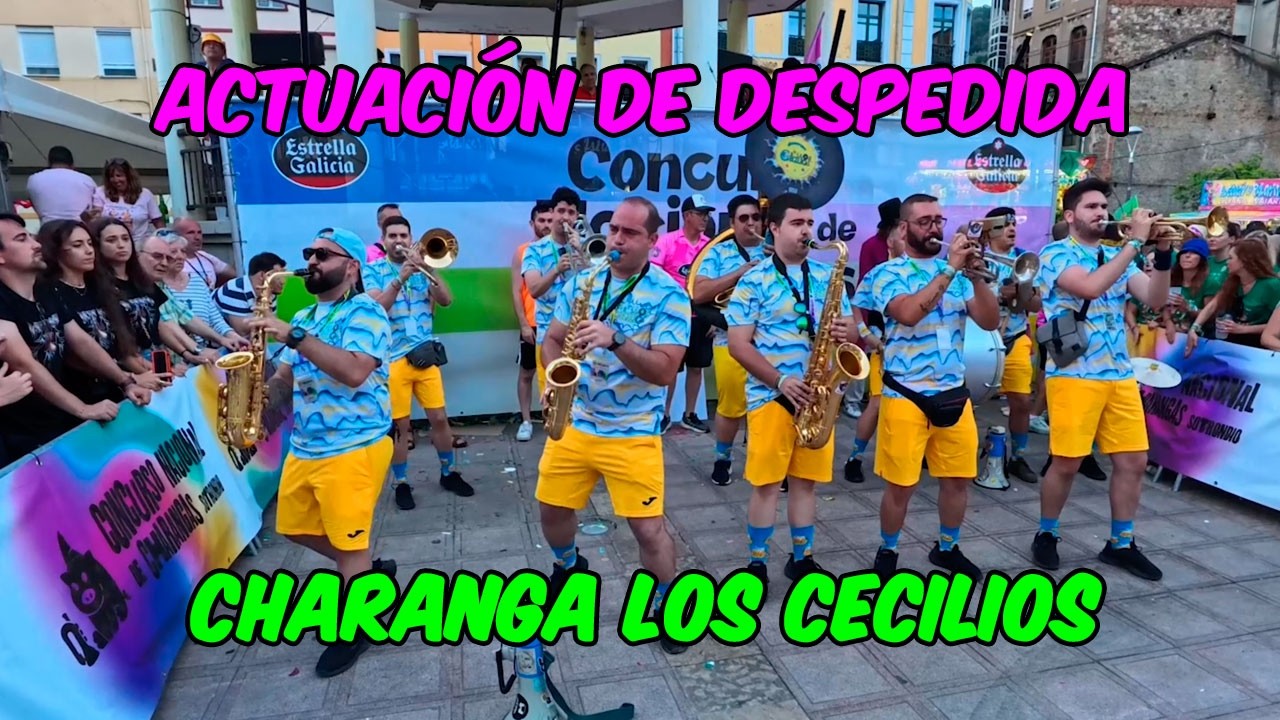Charanga los Cecilios - Actuación de despedida -  #SOTRONDIO2025